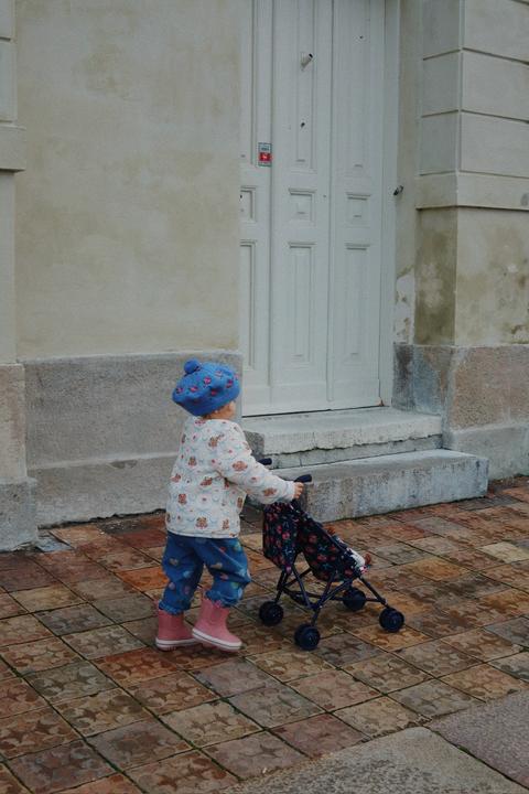 Actual product image Konges Slojd Puppenwagen Fleur Rosier