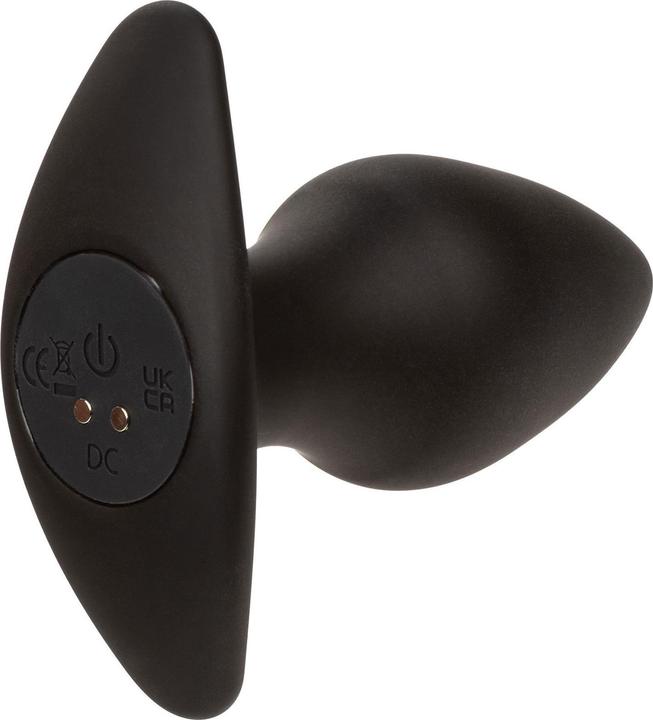Produktbild CalExotics Rock Bottom Perfect Anal Plug 10 Vibrationen Silikon Schwarz