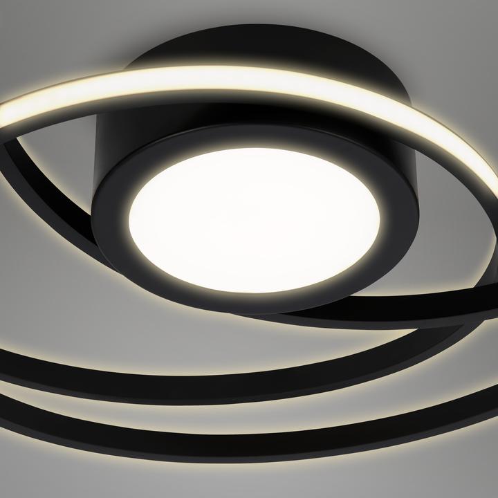 Produktbild Briloner LED Deckenleuchte, schwarz, LED/26W (3200 lm)