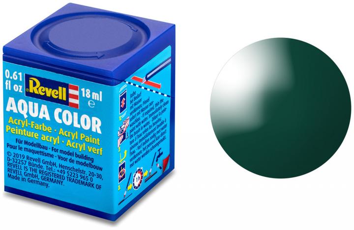 Actual product image Revell moss green glossy
