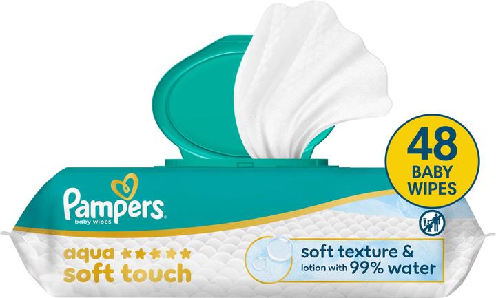 Produktbild Pampers Aqua Soft Touch (48 Stk.)