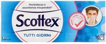 Produktbild Scottex Kitchen Tissues, Fluffy And Durable, 4 Ply, 6 Packs Of (Körperlotion)