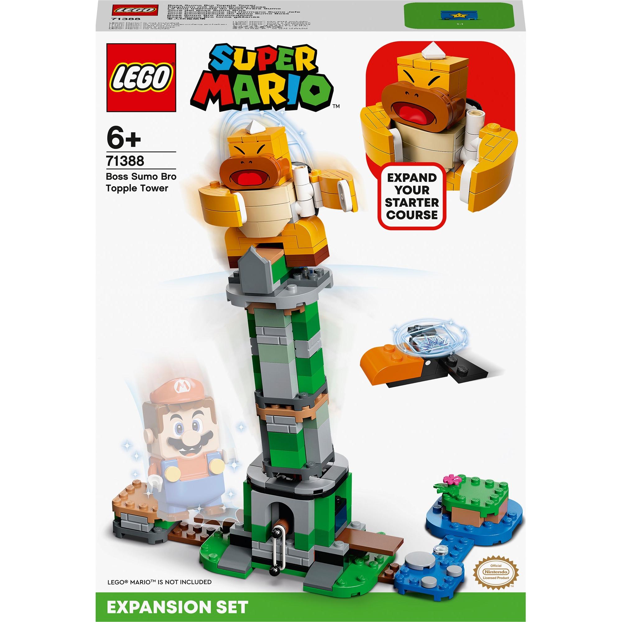 LEGO Kippturm mit Sumo-Bruder-Boss- Erweiterungsset (71388, LEGO Super Mario)