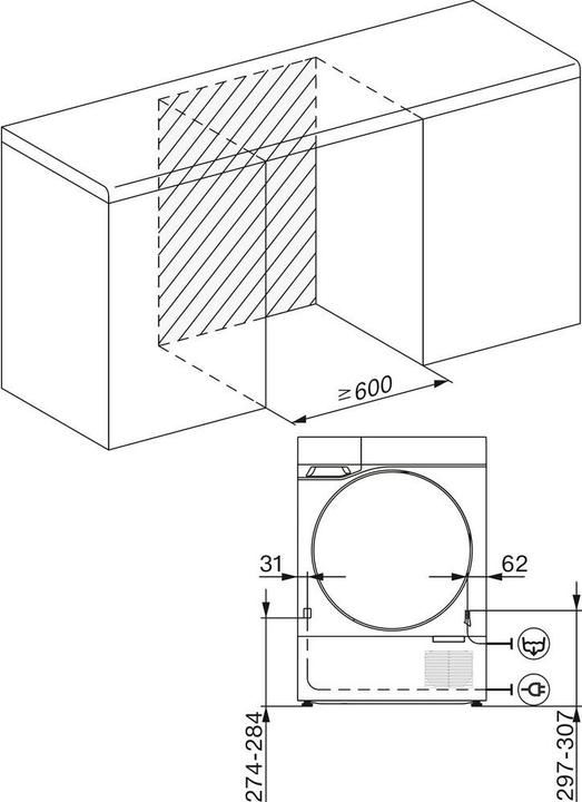 Produktbild Miele TQ 100-10 CH (9 kg, Links)