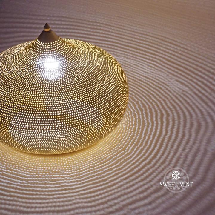 Actual product image Sweet Mint Oriental Lamp Potiki Dots (E27)