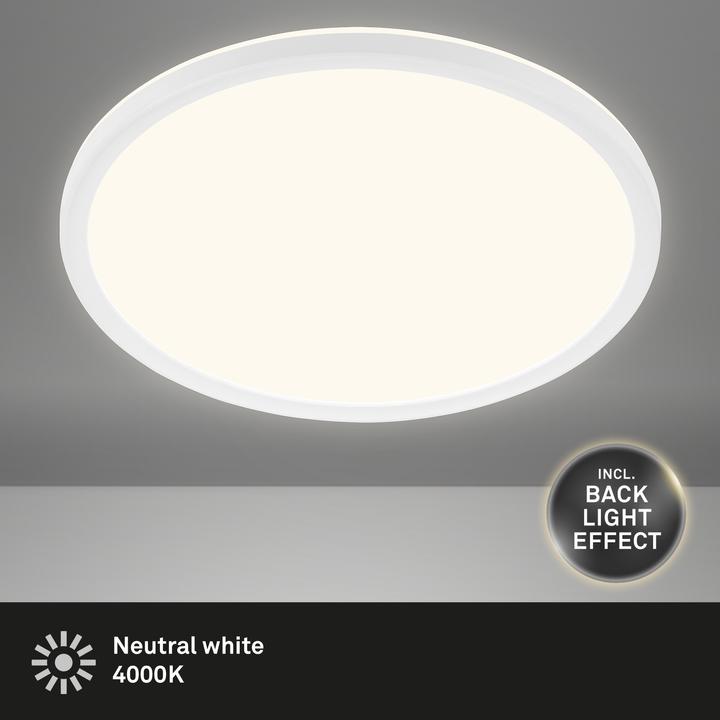 Produktbild Briloner Ultraflaches LED Panel, weiss, 1xLED/30W (3500 lm)