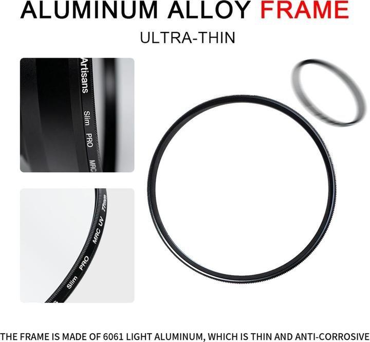 Image du produit 7artisans Filtre d'objectif MRCUV - 77 mm (77 mm, Filtre UV)