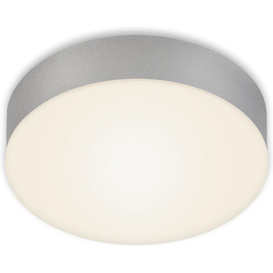 Briloner, Wandleuchte + Deckenleuchte, Rahmenlose LED Aufbauleuchte, silberfarbig, 1xLED-Platine/11W (1000 lm)