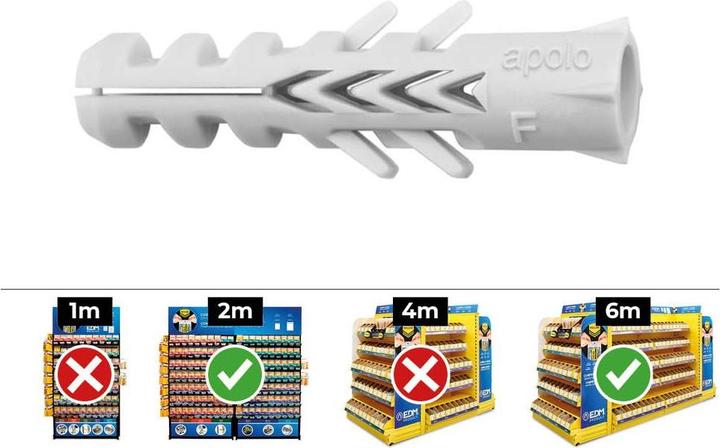 Produktbild Celo Normaldübel F 10 10x50mm (50 Stk.)