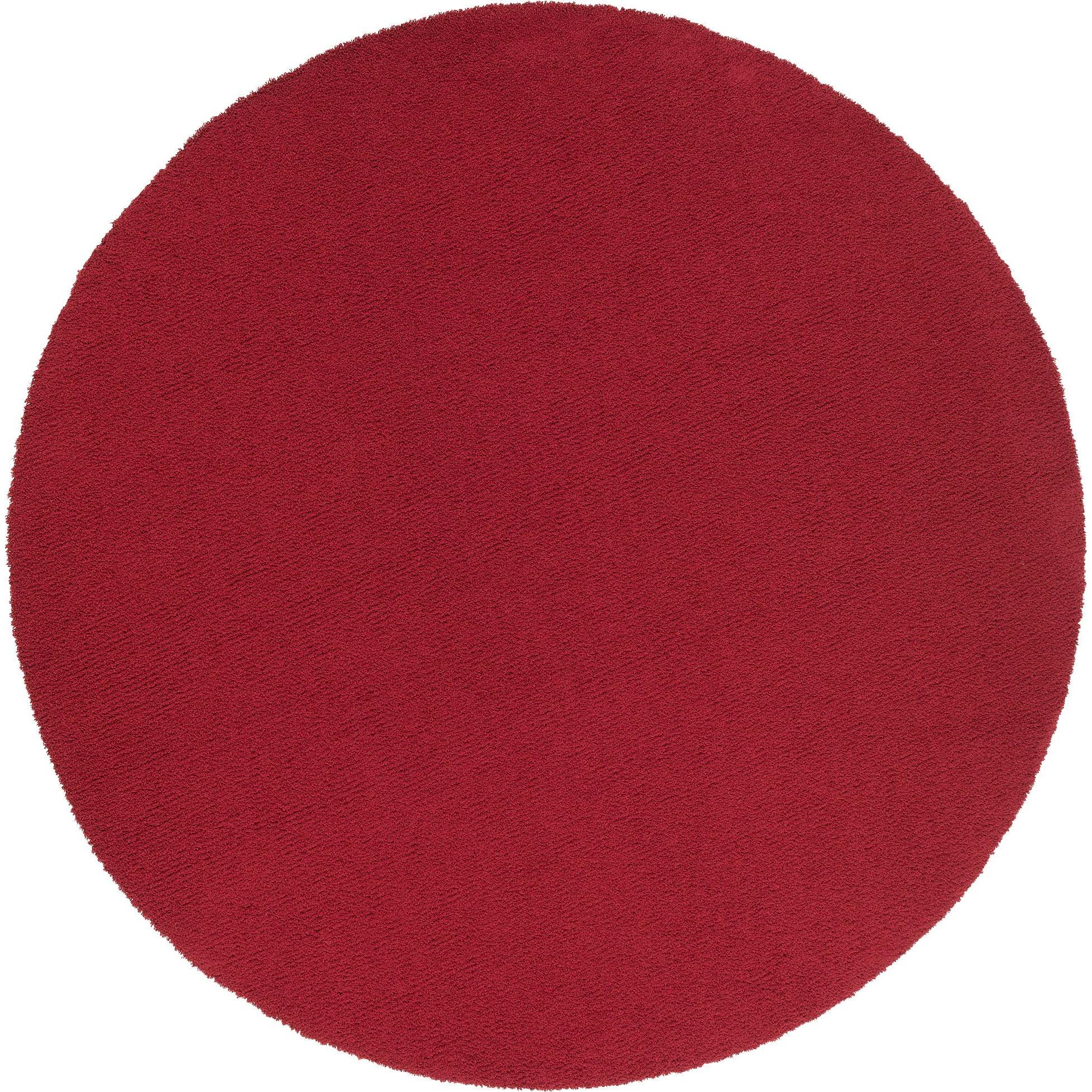 Snapstyle, Teppich, Luxus Hochflor Shaggy Teppich Velvet Rund (Ø 133 cm)