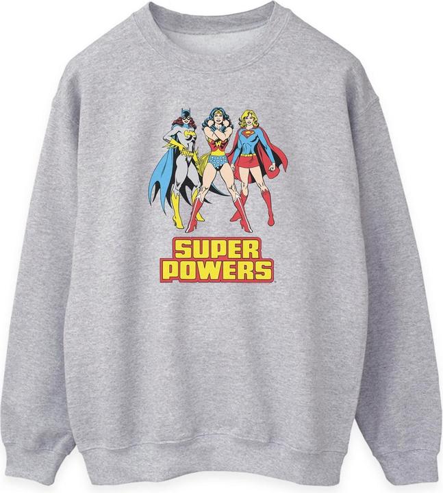 Actual product image Superhero Girls Womens/Ladies Super Power Wonder Woman Sweatshirt (M)