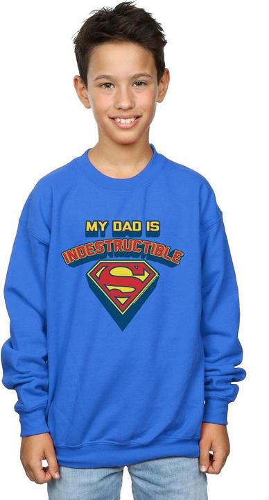 Produktbild Superman My Dad Is Indestructible Sweatshirt Jungen (116)