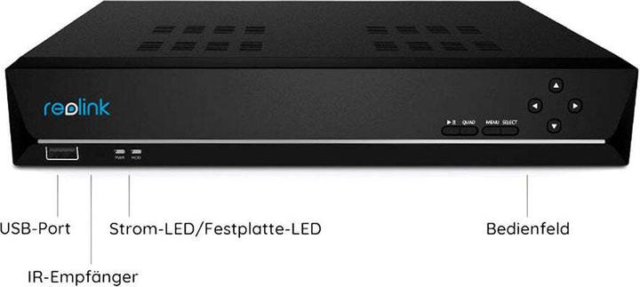 Immagine prodotto Reolink RLN8-410 (Videoregistratore di rete (NVR))