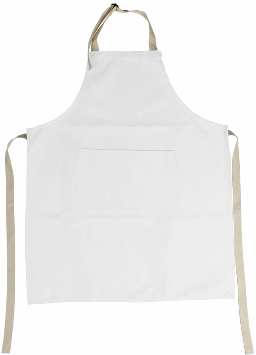 FTM Tablier de cuisine 1 pièce, Beige