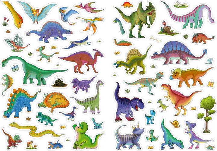 Produktbild Mein Stickeralbum Dinosaurier