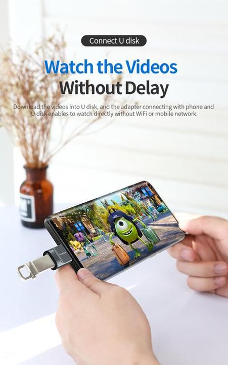 Actual product image Rock USB-C to (USB-A, 3.40 cm)