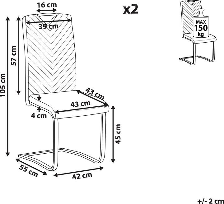 Produktbild Beliani Picknes