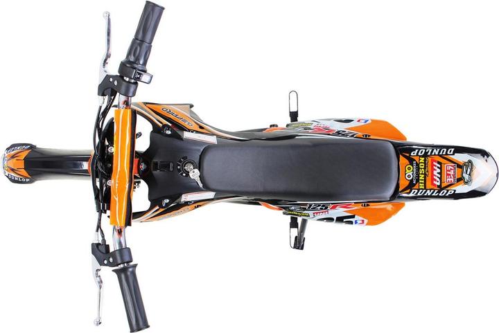 Actual product image Actionbikes Motors Kids Mini Enduro Crossbike Gepard Electric 500 Watt Motorcrossbike Pocketbike (Orange)