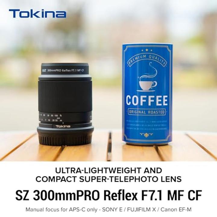 Actual product image Tokina SZ Pro 300mm f/7.1 MF CF Sony E (Sony E, APS-C / DX)