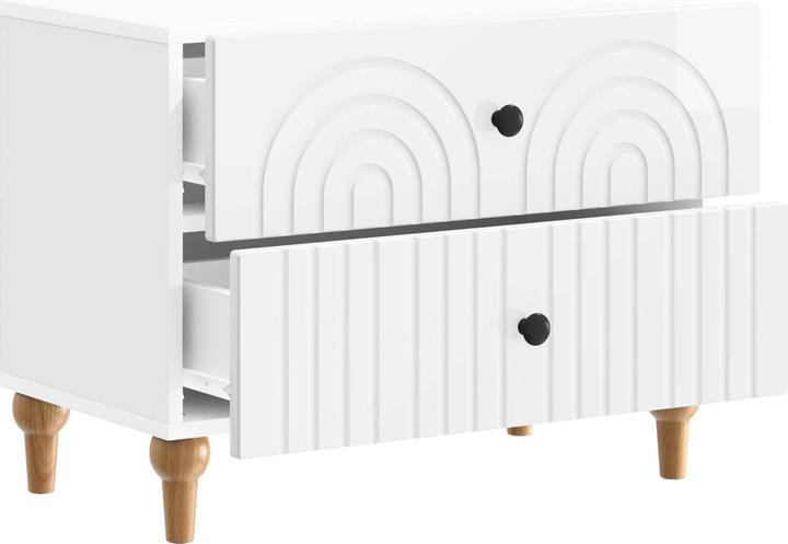 Produktbild vidaXL Moderner Schlafzimmer Schrank (34.50 x 34.50 x 48 cm)