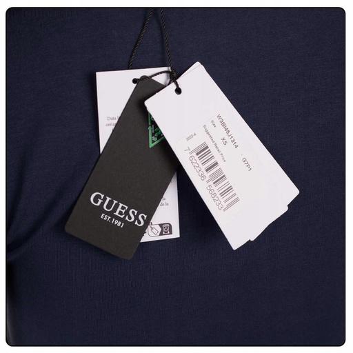 Actual product image Guess Ladies T-Shirt Ss Cn 4G Logo Tee Navy Blue Xs (XS)