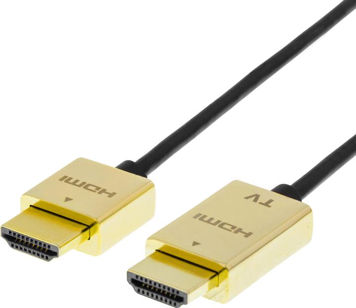 Image du produit Deltaco HDMI-1043-K - 3 m - HDMI type A (standard) - HDMI type A (standard) - 10,2 Gbit/s - noir (3 m, HDMI)