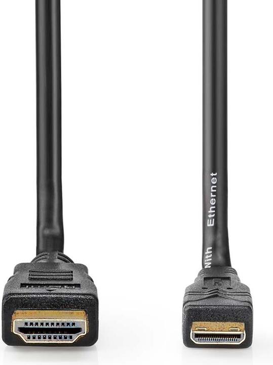 Produktbild Nedis High Speed ​​HDMI ™ Kabel mit Ethernet | HDMI™ Stecker | HDMI™ Mini Stecker | 4K@30Hz | 10.2 G (1.50 m)