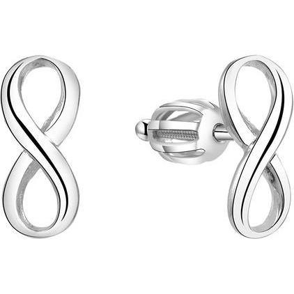 Beneto, Ohrringe, Silver earrings infinity AGUP1424S (L)