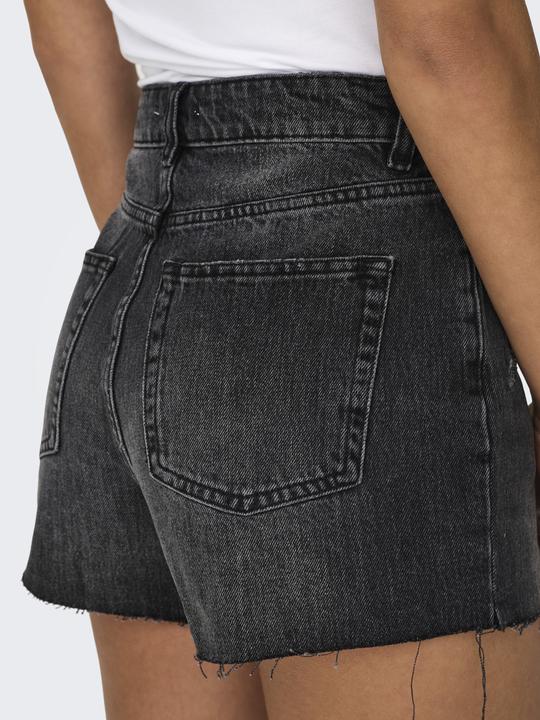 Produktbild Only ONLGABI Hohe Taille Normal geschnitten Jeans-Shorts Jeans-Shorts (S)