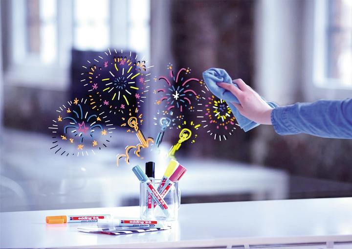 Image du produit Edding Marqueurs pour tableaux en verre 95 (4 x)