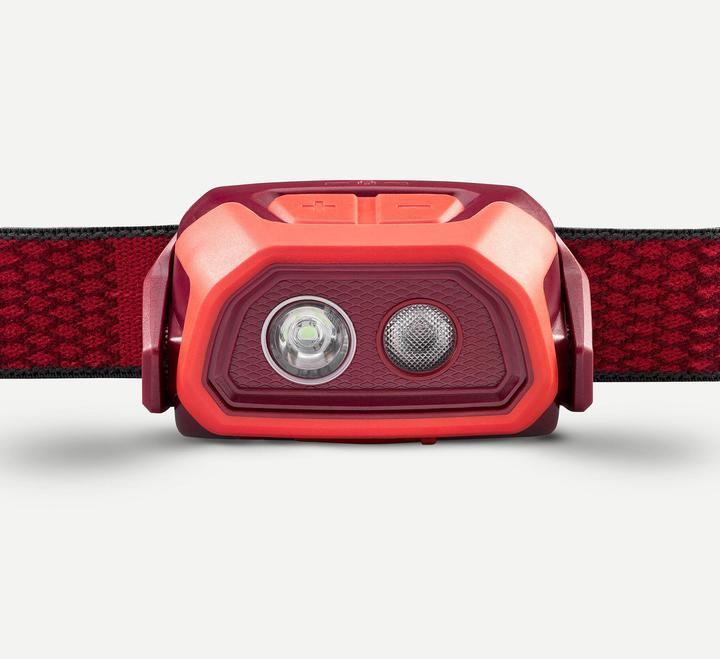 Image du produit Simond Lampe frontale rechargeable 300 lumens - HL500 USB V3 rouge (300 lm)