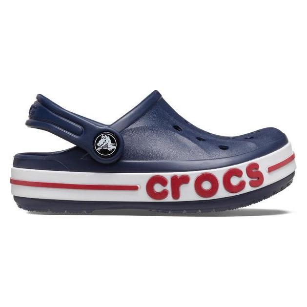 Crocs, Unisex, Pantoffels, K's Bayaband Clog, Blauw, (33)