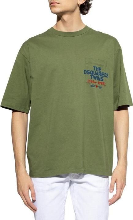 Produktbild Dsquared2 TShirt Brusttasche Baumwolle (L)