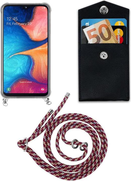 Produktbild Cadorabo TPU Handy Kette SILBER Cover