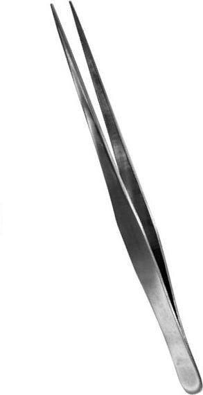 Image du produit Vallejo Tweezers à pointe droite en acier inoxydable (175 mm) (T12008)