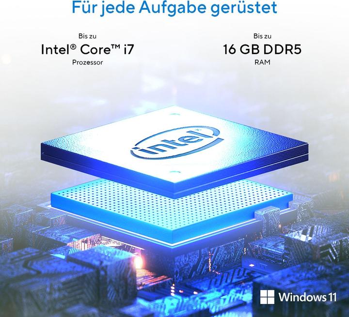 Produktbild ASUS ExpertCenter P5 (512 GB, 16 GB, Intel Core i5-13420H, Intel UHD Graphics)