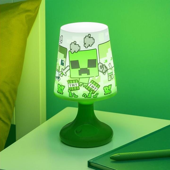 Actual product image Paladone Products Minecraft Table Lamp