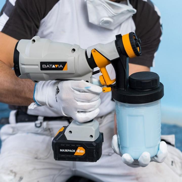 Actual product image Batavia 18V cordless paint sprayer (without battery and charger)
