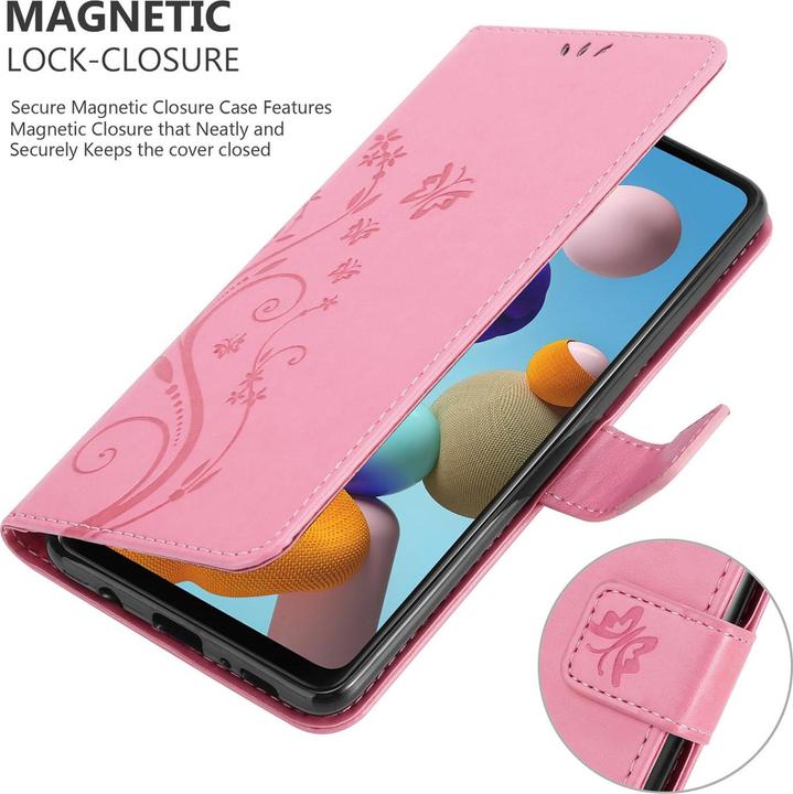 Immagine prodotto Cadorabo Copertina del libro di fiori (Samsung Galaxy A21s)
