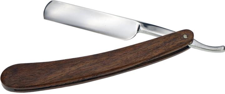 Produktbild Rasiermesser aus spanischem Karbonstahl, Palisander- Echtholzschale, Länge 17,5 cm