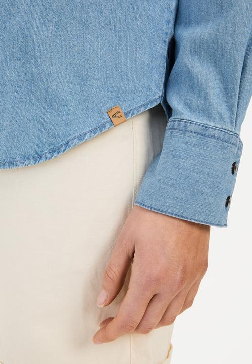Produktbild Camel Active Jeansbluse aus reiner Baumwolle (L)
