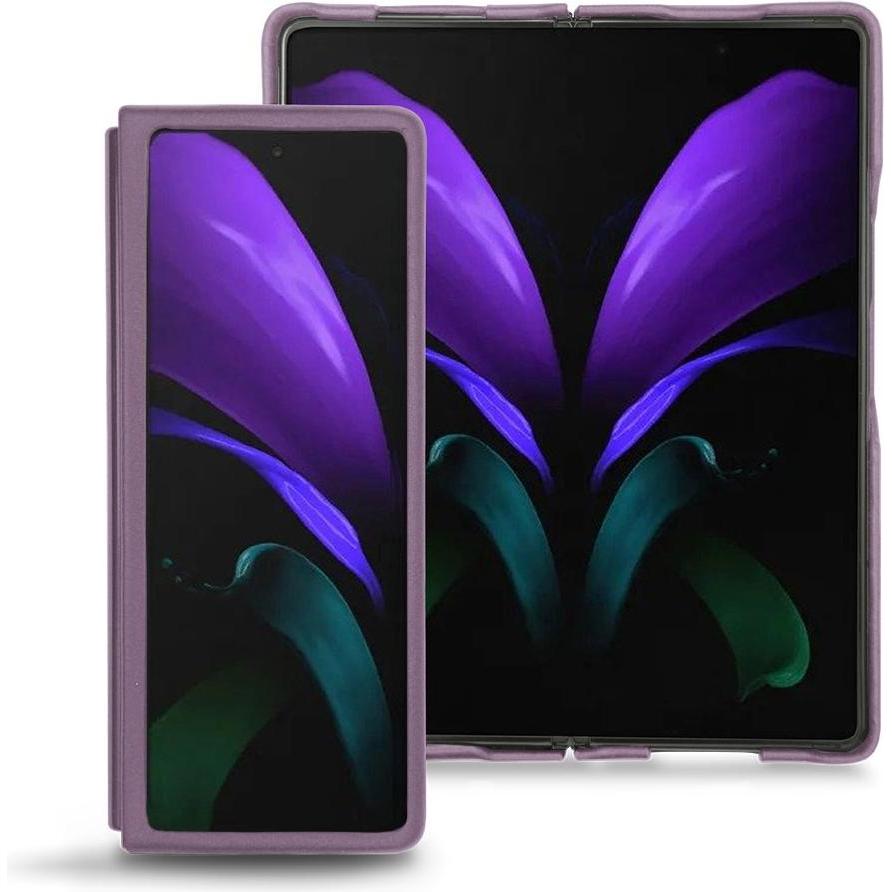 Thumbnail - Noreve Lederschutzhülle (Samsung Galaxy Z Fold2), Smartphone Hülle, Violett