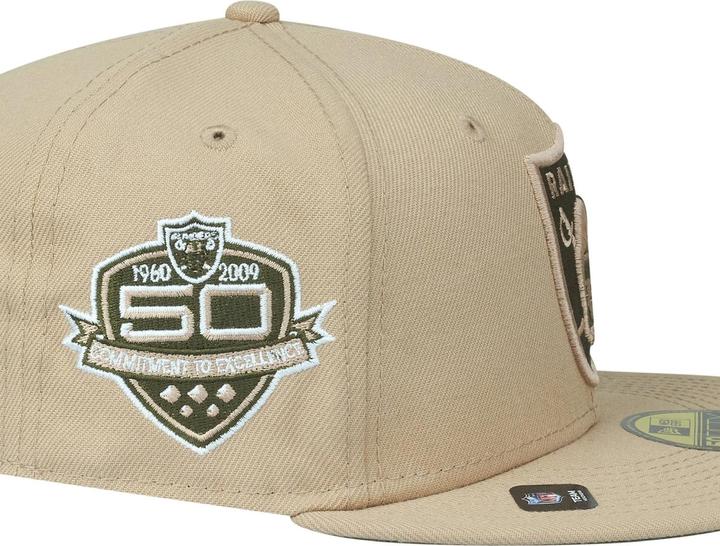 Actual product image New Era 59Fifty Fitted Cap - ANNIVERSAIRE Las Vegas Raiders (7 1/4)