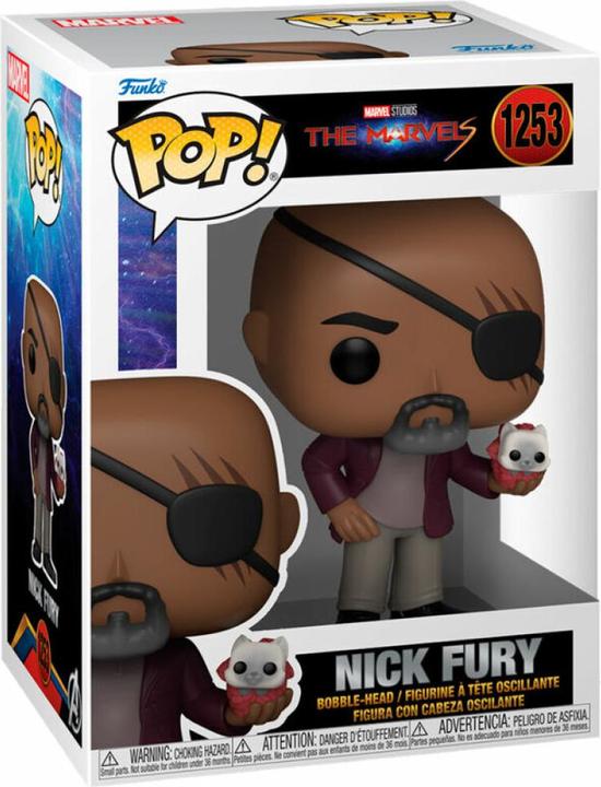 Produktbild Funko The Marvs POP! Vinyl figurine Nick Fury 9 cm