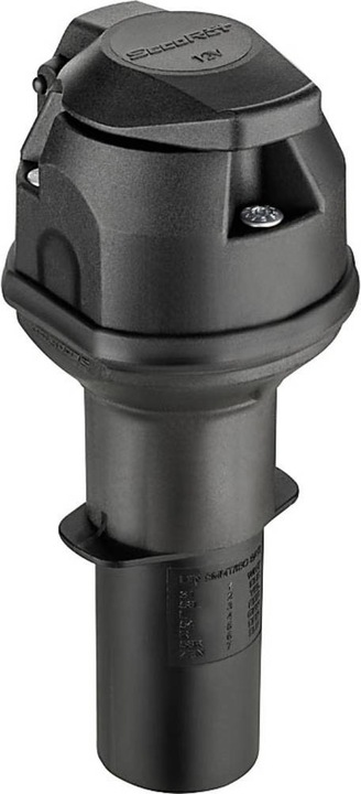 Immagine prodotto SecoRüt Riduttore di tensione da 24 a 12 volt da 7 (tipo N) a 13 poli