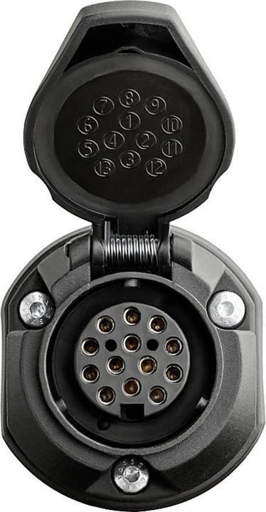Immagine prodotto SecoRüt Riduttore di tensione da 24 a 12 volt da 7 (tipo N) a 13 poli