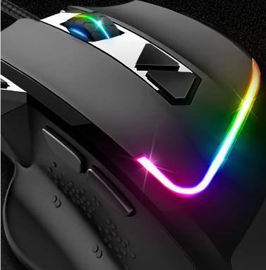 Actual product image Spirit Of Gamer Pro Series PelÄ- Å¾aidimams PRO-M3 RGB + Mouse Pad Juodas (Cable)