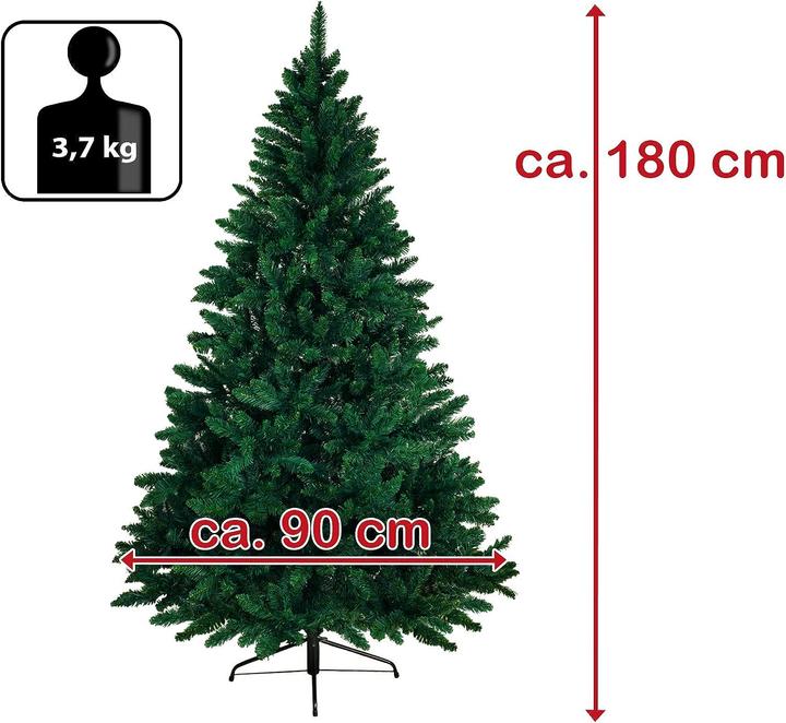 Actual product image BB Sport Christmas tree (180 cm)