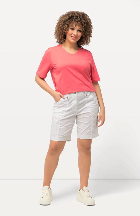 Image du produit Ulla Popken Bermuda style cargo 4 poches, taille confortable (50)