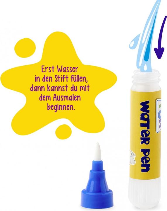 Actual product image Simba A&F Water Magic Safari Colouring Book